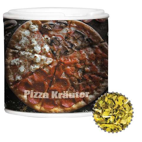 Gewürzmischung Pizza-Kräuter, ca. 8g, Gewürzpappstreuer