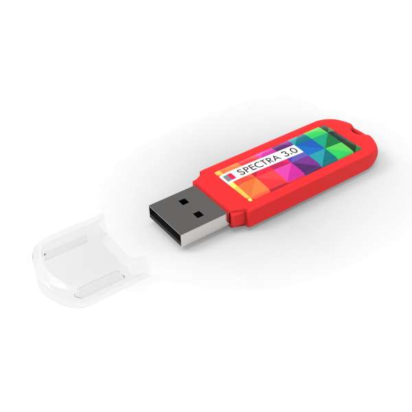 USB Stick Spectra 3.0 India Red, Premium