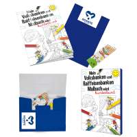 Malset mit 1-c Logoeindruck