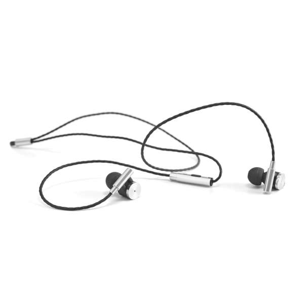 VIBRATION In-Ear Kopfhörer aus Metall und ABS mit Mikrofon