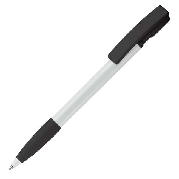 Kugelschreiber Nash Hardcolour mit Gummigriff
