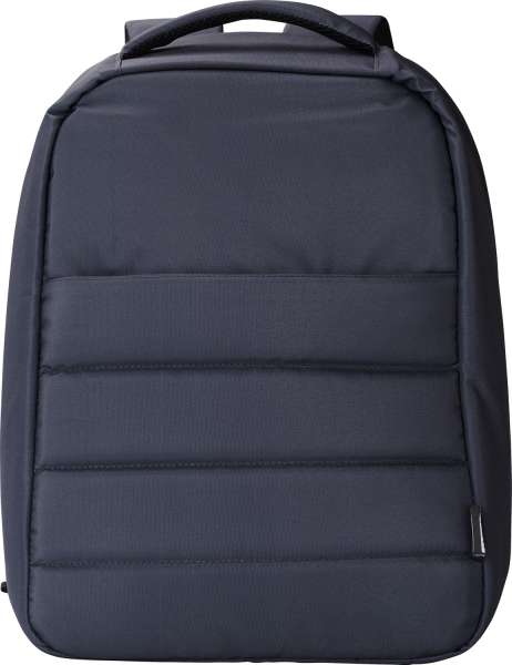 RPET-Polyester (300D) Anti-Diebstahl-Laptop-Rucksack Calliope