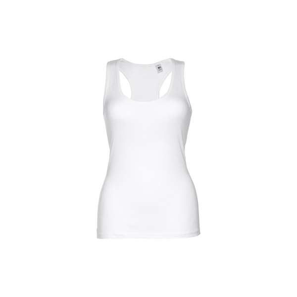 THC TIRANA WH Ärmelloses Damen-T-Shirt aus Baumwolle Farbe Weiß