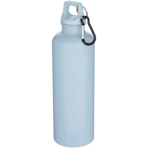 Oregon 750 ml einfarbige RS-zertifizierte Wasserflasche aus recyceltem Kunststoff mit Karabinerhaken