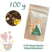 Standbodenbeutel Big, Kraftpapier, aluminiumfrei, Inhalt 100 g