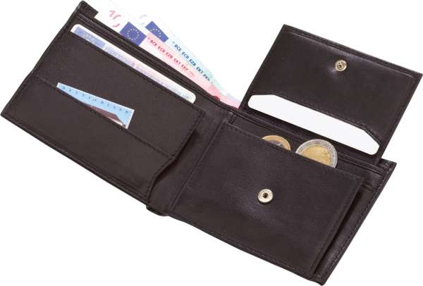 Echtleder-Geldbörse PALERMO