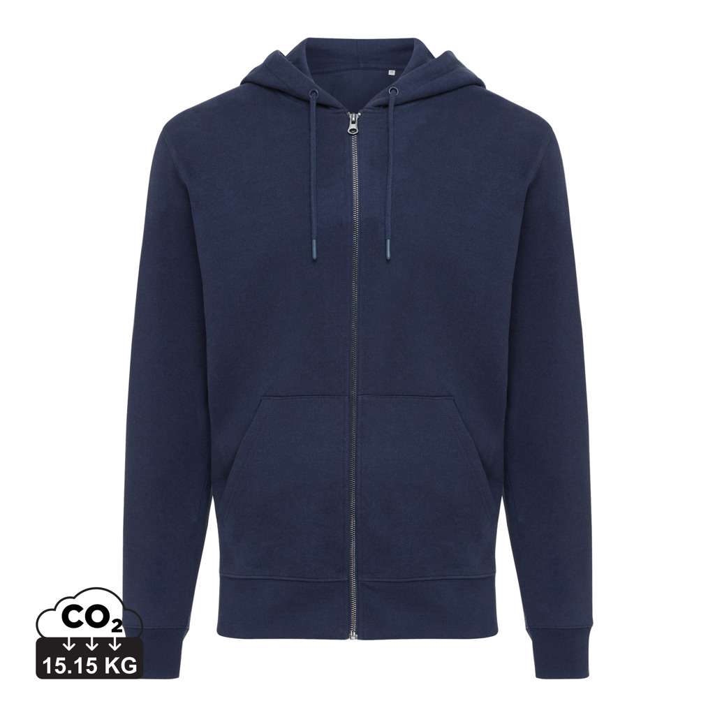 IQONIQ Abisko Zip-Kapuzenpullover aus recycelter Baumwolle