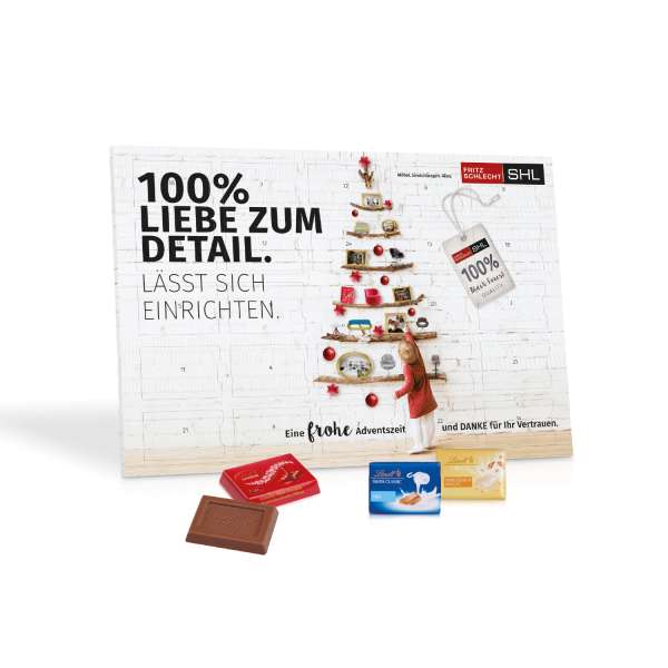 Tisch-Adventskalender "Lindt Exklusiv"