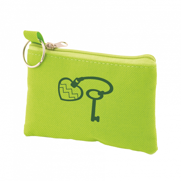 Schlüsseltasche mit Reißverschluss Polyester 600D