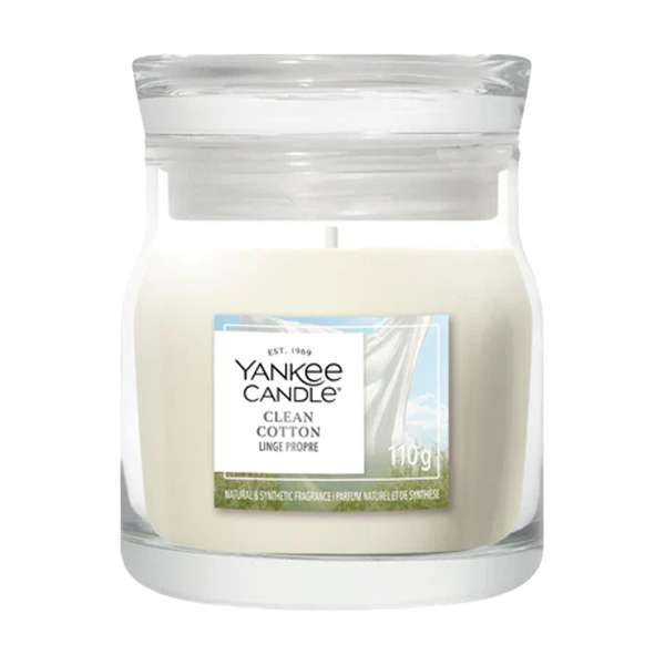 Yankee Candle Clean Cotton Small Jar Duftkerze