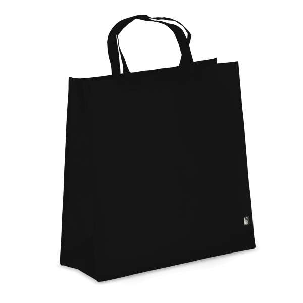 R-PET Tragetasche aus Non Woven 45 x 18 x 45cm 75g / m²