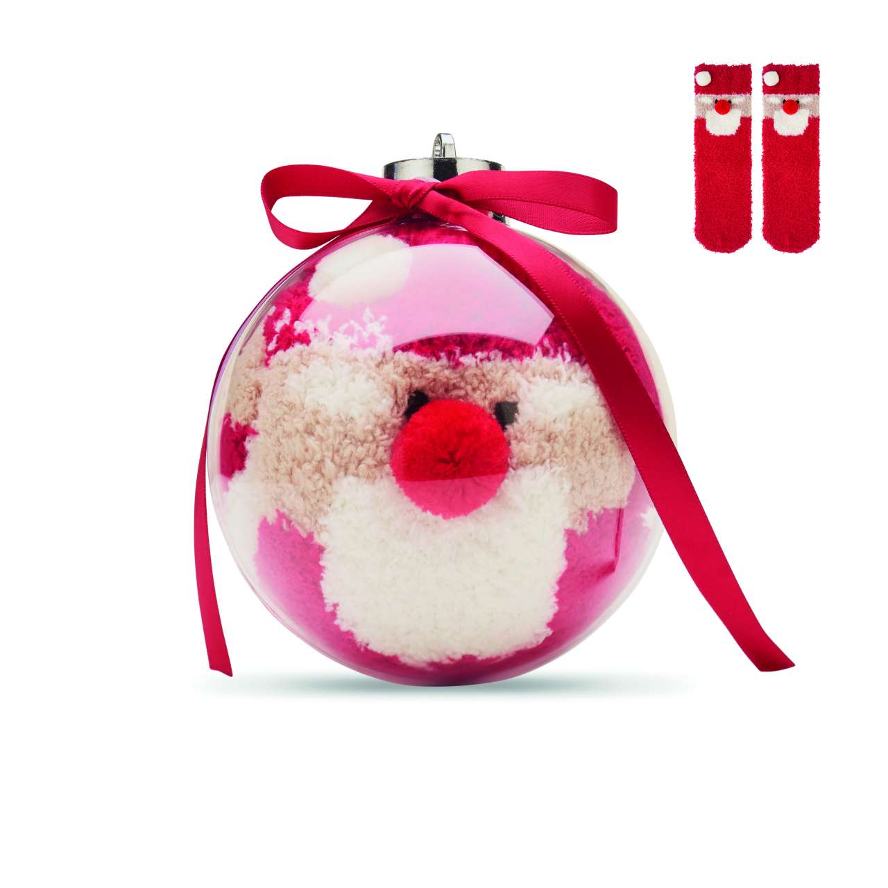Weihnachtsbaumkugel mit Socken SNUG M