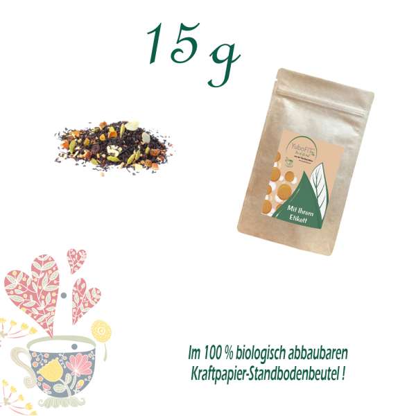 YuboFiT® Schwarzer Tee CHRISMAS FLOW