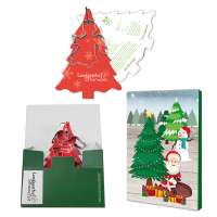 Engel - in weihnachtlicher Mappe (mit 1c-Logoeindruck)