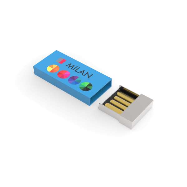 USB Stick Milan 3.0 Cobalt Blue, Premium
