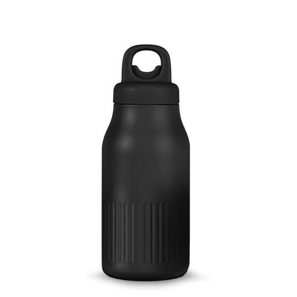 Sagaform Truls Stahlisolierflasche mit praktischem Klickverschluss (recycelt) 500 ml