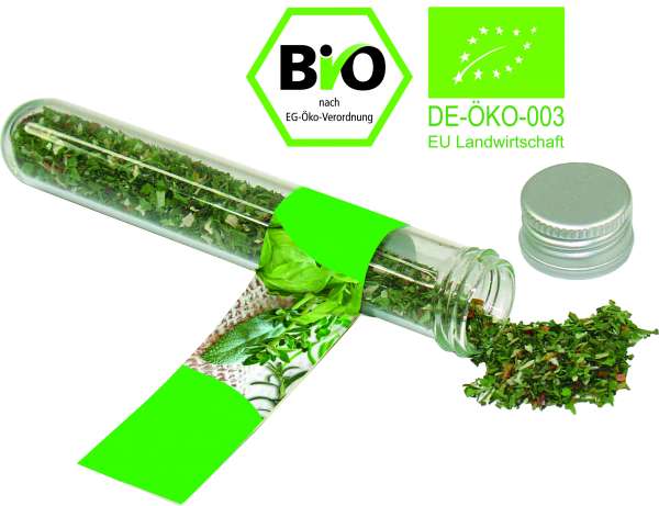Reagenzglas BIO-Kräuter der Provence