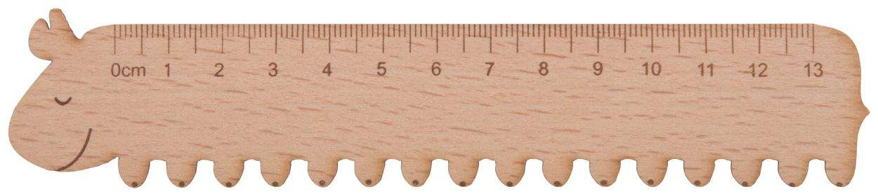 Lineal aus Holz Looney