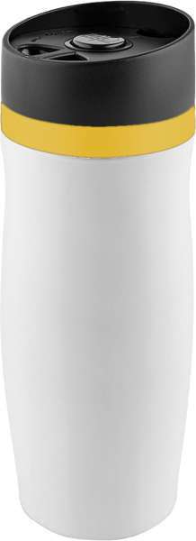 Metmaxx® Thermobecher "CremaExtensa" weiß/Ring