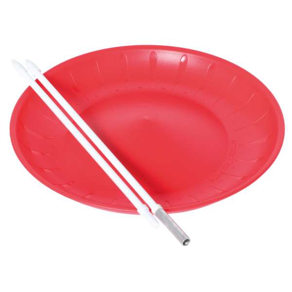 Acrobat Balancierteller sortiert mit doppelseitigem Stab