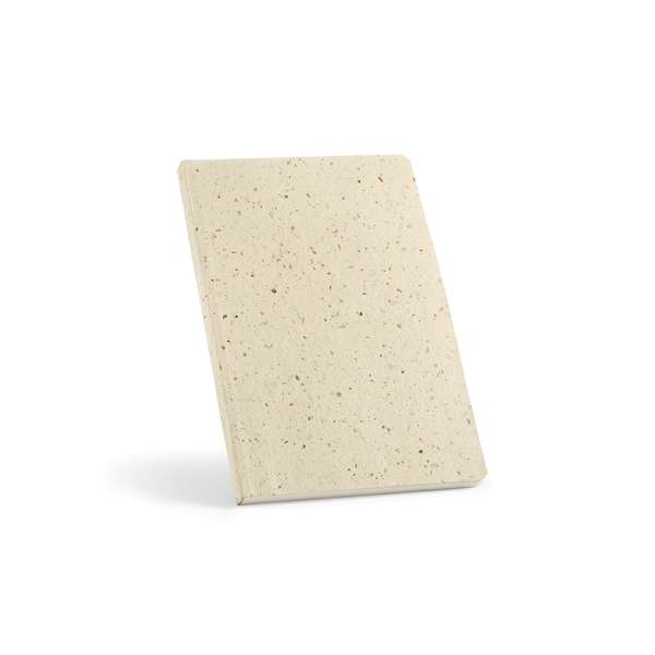 Chaucer A5 Notizbuch. Einband aus Bierabfällen. 196 Seiten recy. Papier