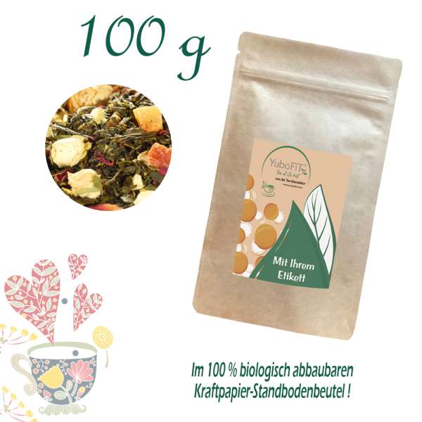 YuboFiT® Sencha Tee TROPIC GARDEN