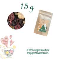 Standbodenbeutel Mini, Kraftpapier, Inhalt 15 g