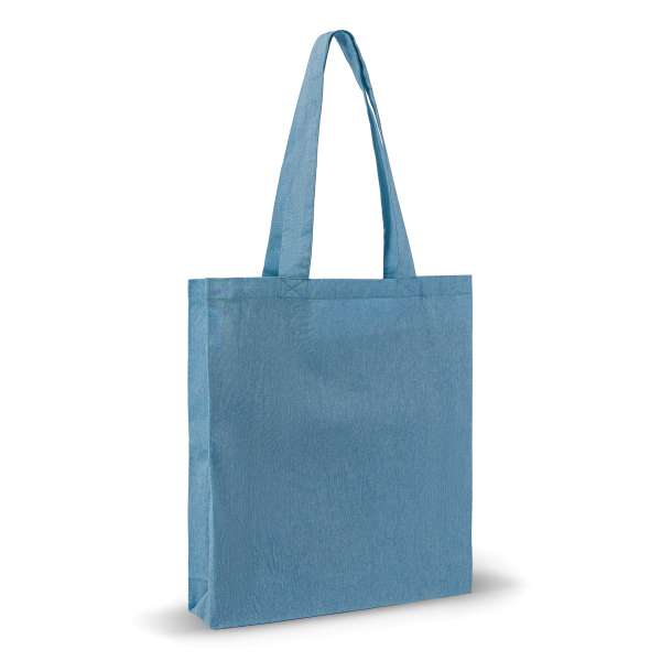 Einkaufstasche aus recycelter Baumwolle 38x42x10cm