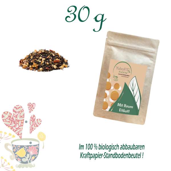 YuboFiT® Schwarzer Tee OATMEAL SMASH
