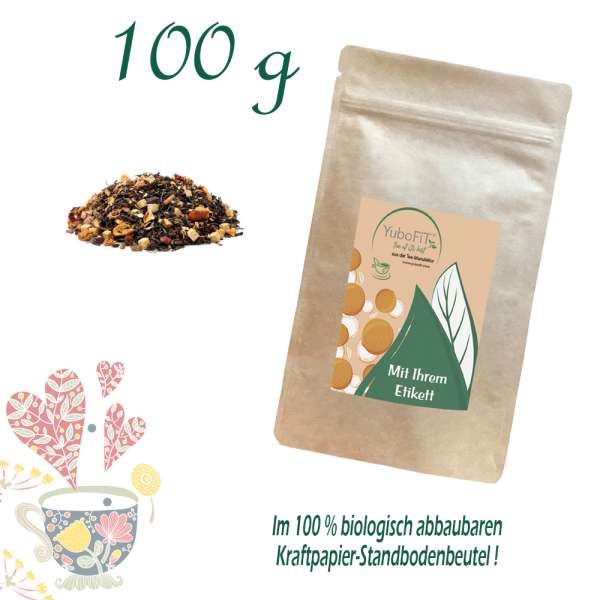 YuboFiT® Schwarzer Tee OATMEAL SMASH