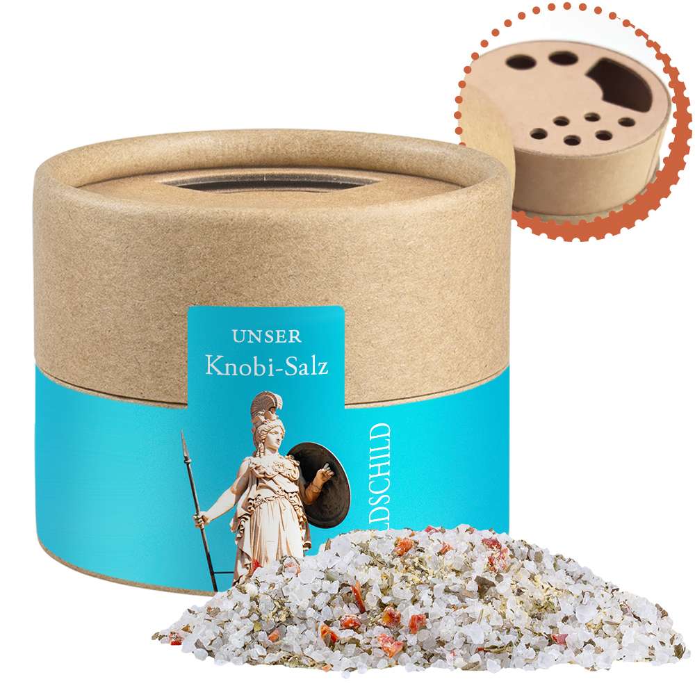 Tzatzikisalz, ca. 60g, Kraftpapierstreuer Mini