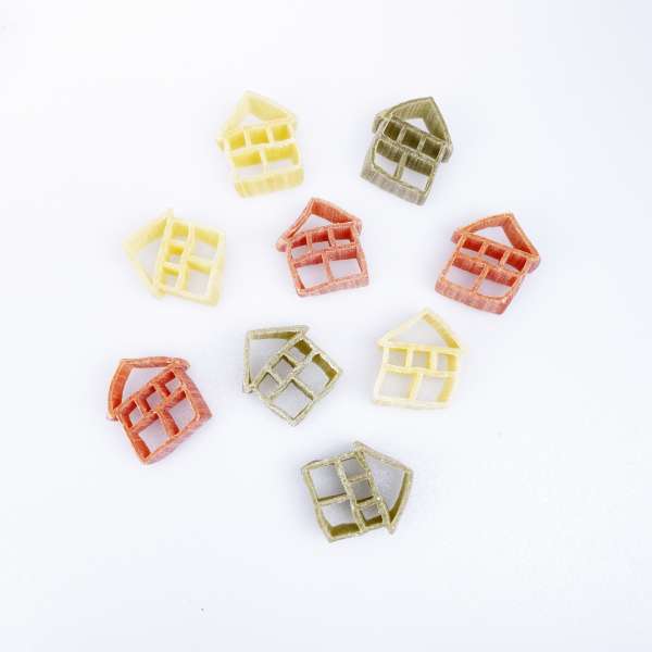 Motivpasta in Haus-Form