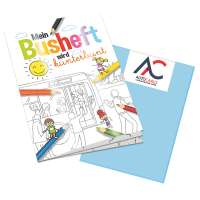 Malbuch mit 2-c Logoeindruck