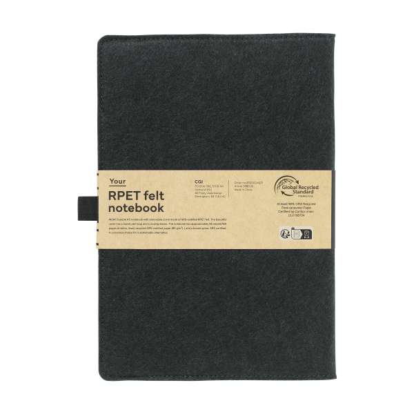 Felty GRS RPET Notebook A5 Notizbuch