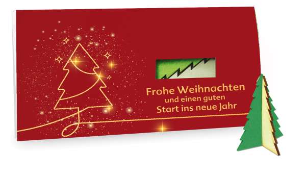 Steckfiguren-Karte Filz - Standardmotiv