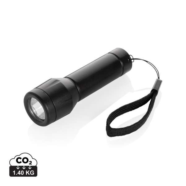 Flara USB-aufladbare Taschenlampe aus RCS recyceltem ABS