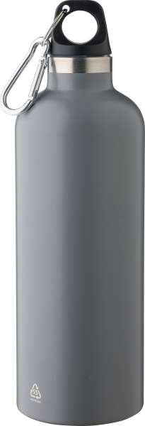 Doppelwandige Flasche aus recyceltem Edelstahl (500 ml) Lysandra