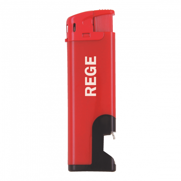 Go Piezo Elektronisches Feuerzeug Flaschenöffner, nachfüllbar