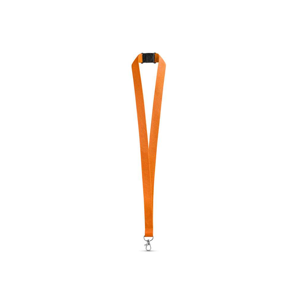 LEEDS Lanyard aus Polyester mit Sicherheitsverschluss