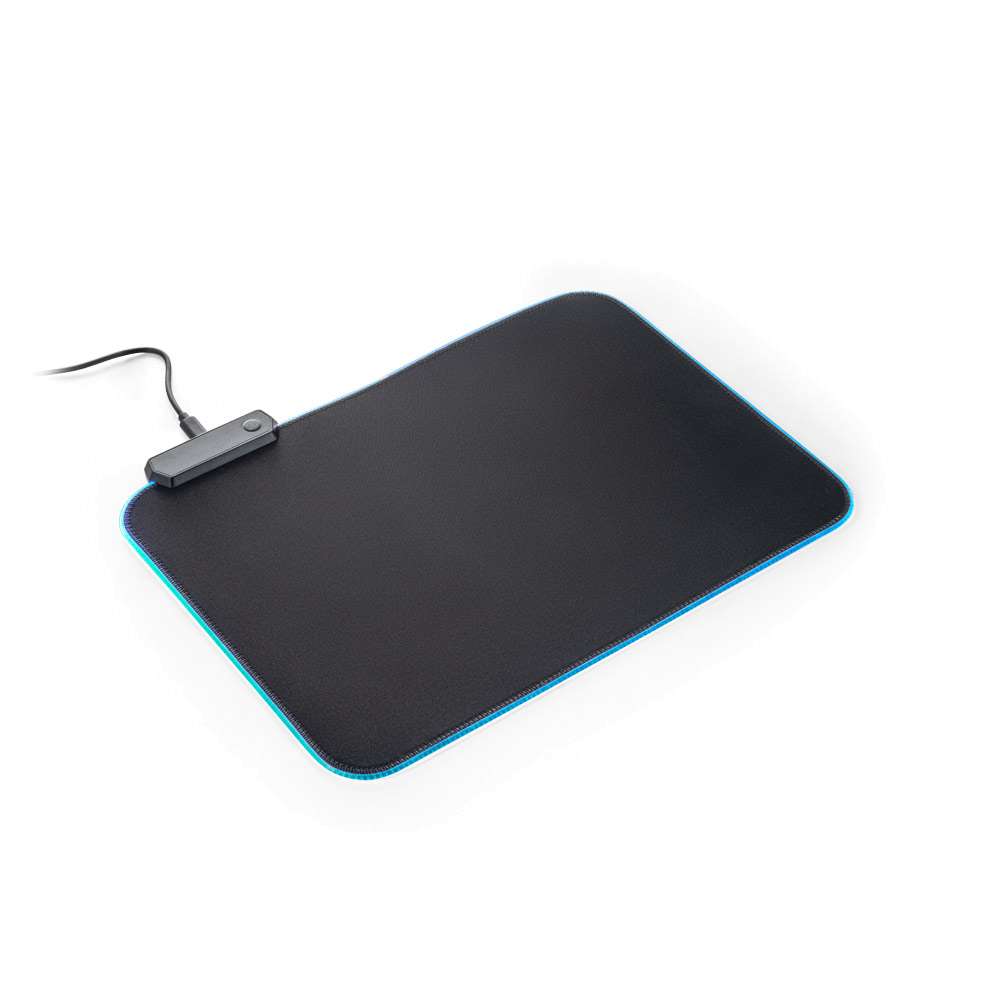 THORNE MOUSEPAD RGB Gaming-Mauspad mit RGB-LED-Leuchten aus Polyester