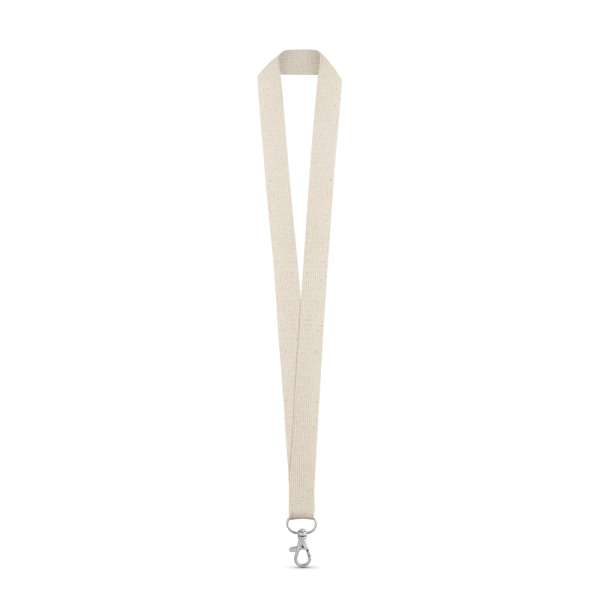 HEATHROW Lanyard aus 100% Baumwolle