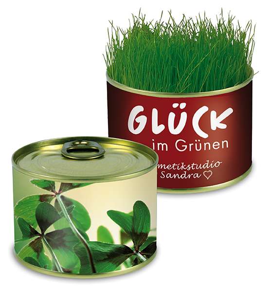 Natur-Konserve mit Samen