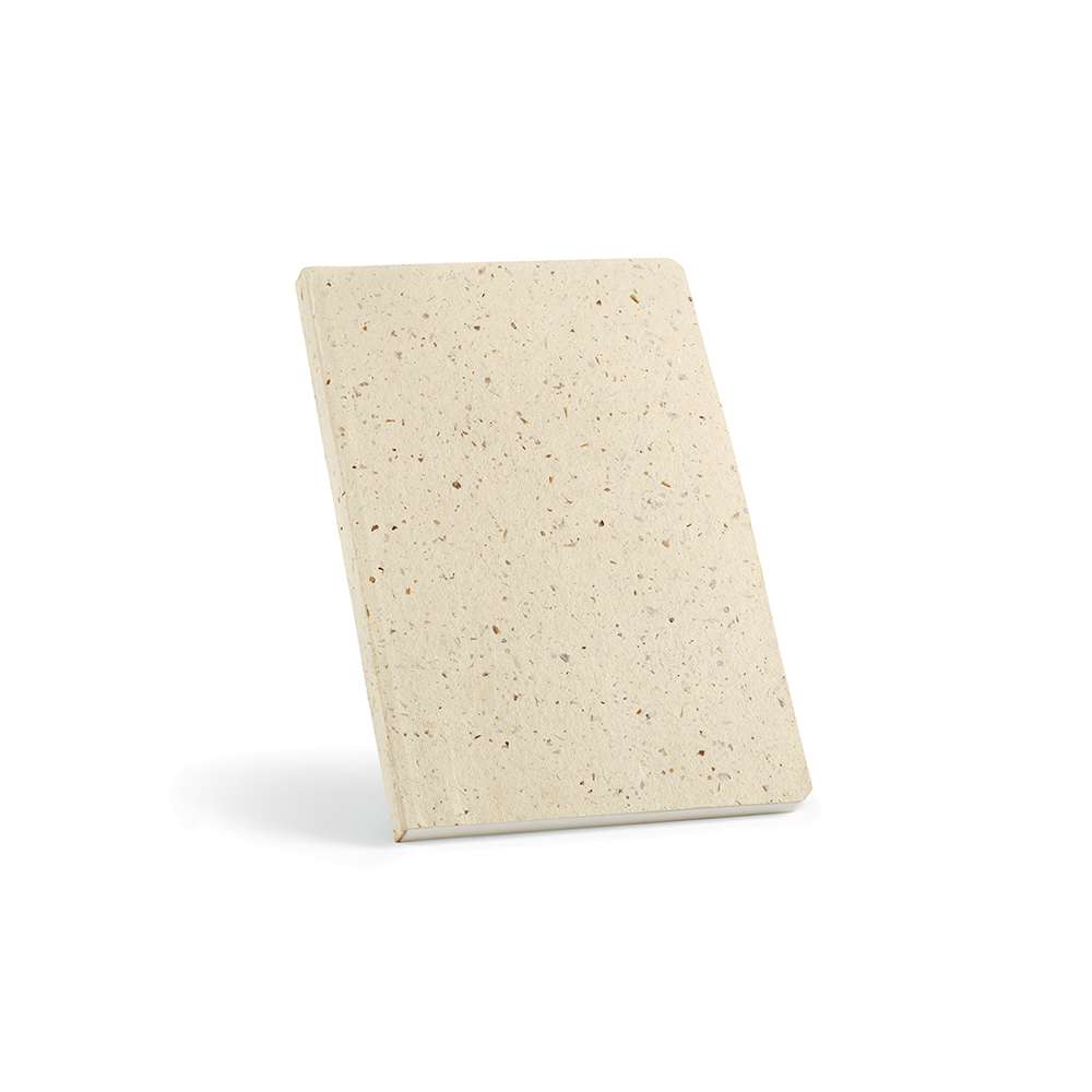 Chaucer A5 Notizbuch. Einband aus Bierabfällen. 196 Seiten recy. Papier