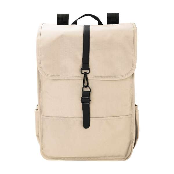 RPET Polyester (300D) Rucksack mit Lasche Lyric