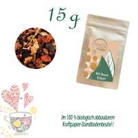 Standbodenbeutel Extra Small, Kraftpapier, Inhalt 15 g