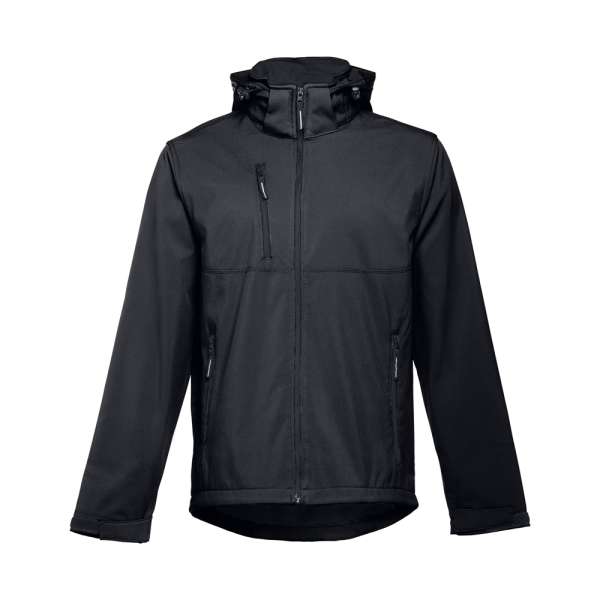 THC ZAGREB Herren-Softshell-Jacke aus Polyester und Elastan