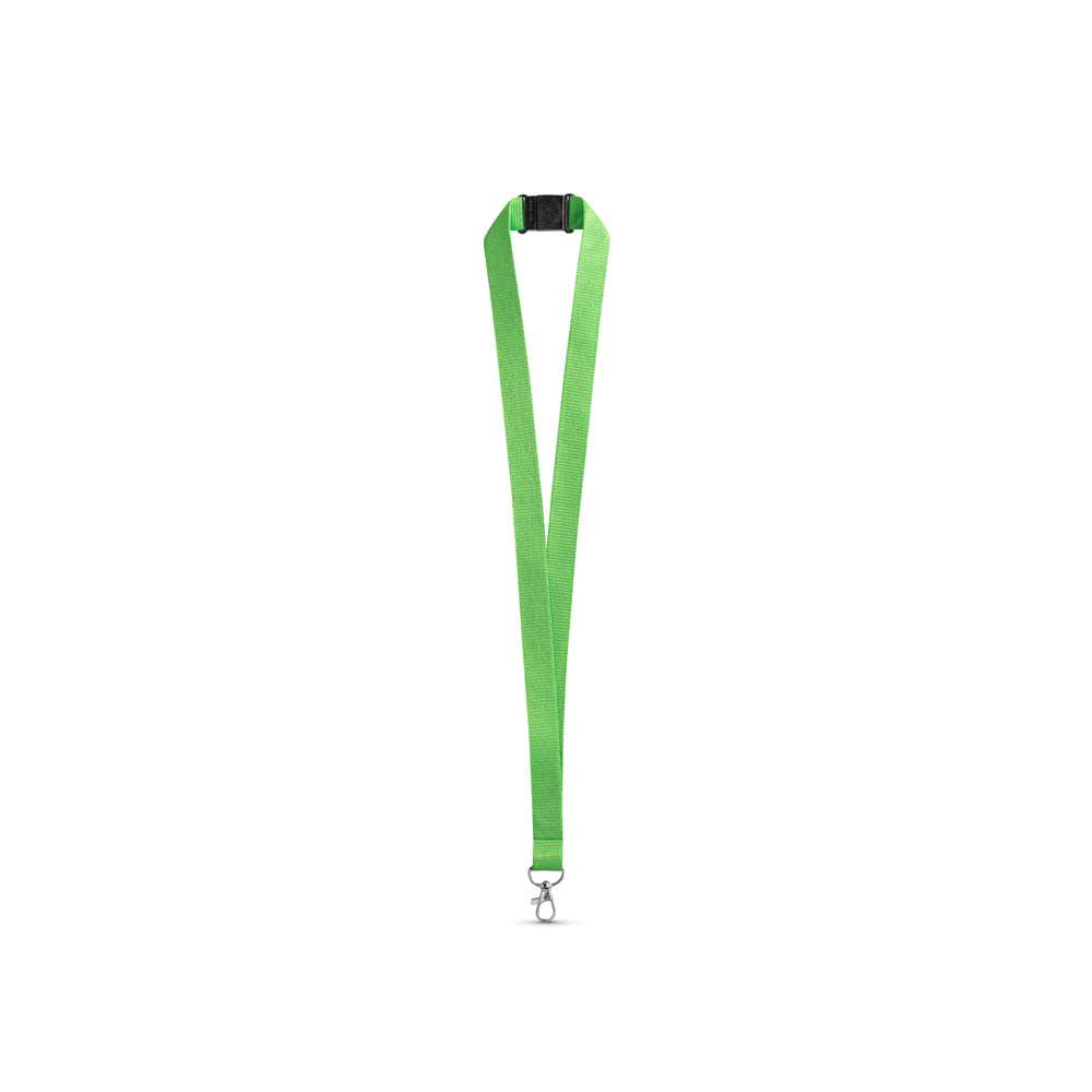 LEEDS Lanyard aus Polyester mit Sicherheitsverschluss