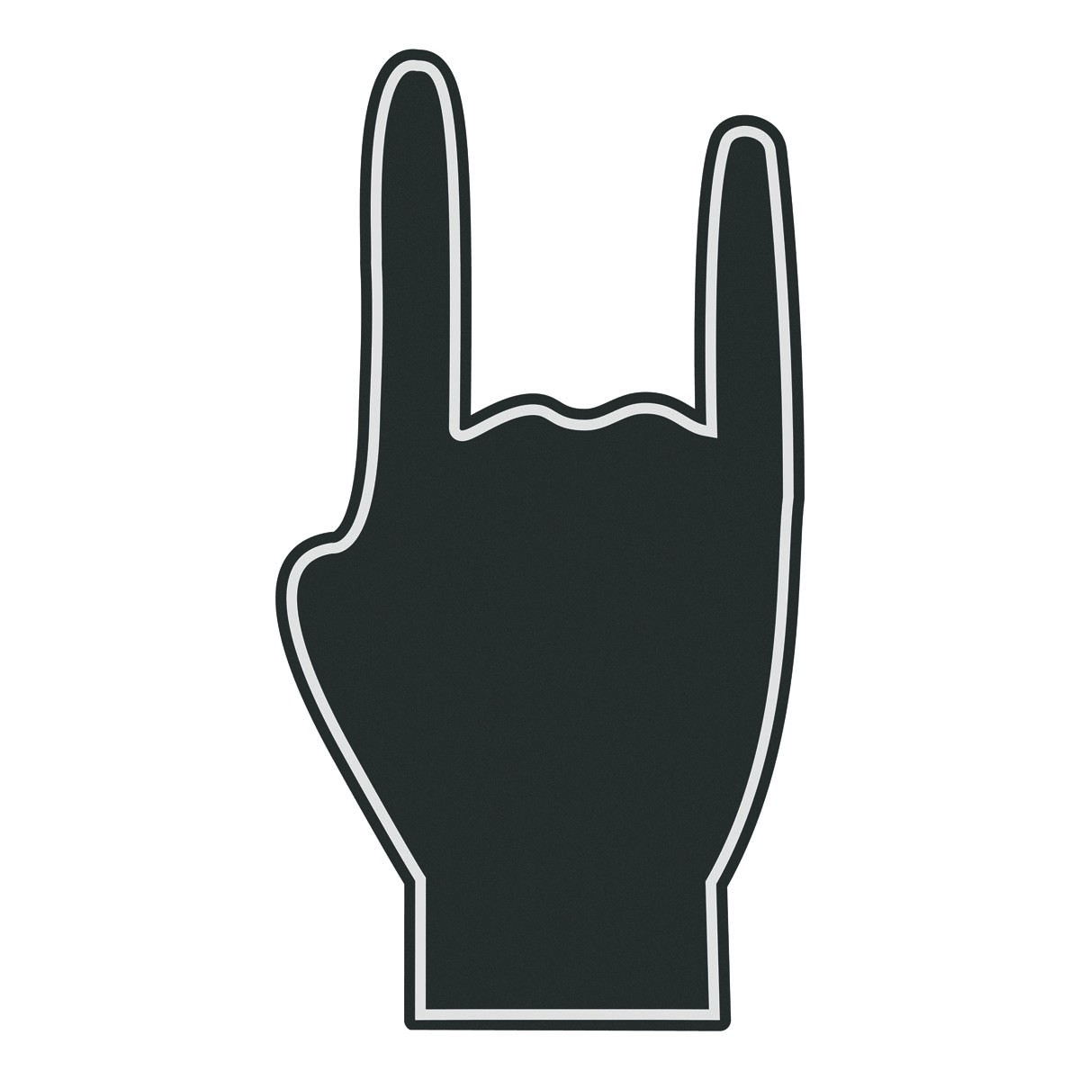 Winkehand aus Schaumstoff ROCKER SCHMAL