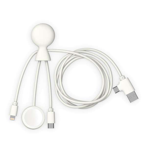 Xoopar Mr. Bio Long Multi-Kabel für Apple / Samsung Watch 1 Meter