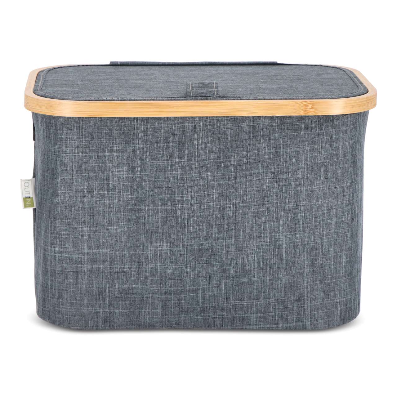 InSideOut faltbarer Korb mit Deckel Sogne 38 x 26 x 25cm rPET